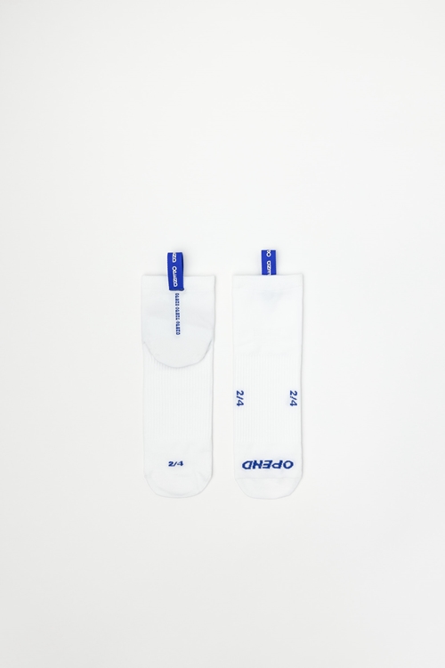 OPEND Socks 2/4 2.0 Signature White